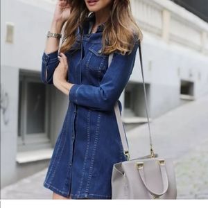 Zara denim dress